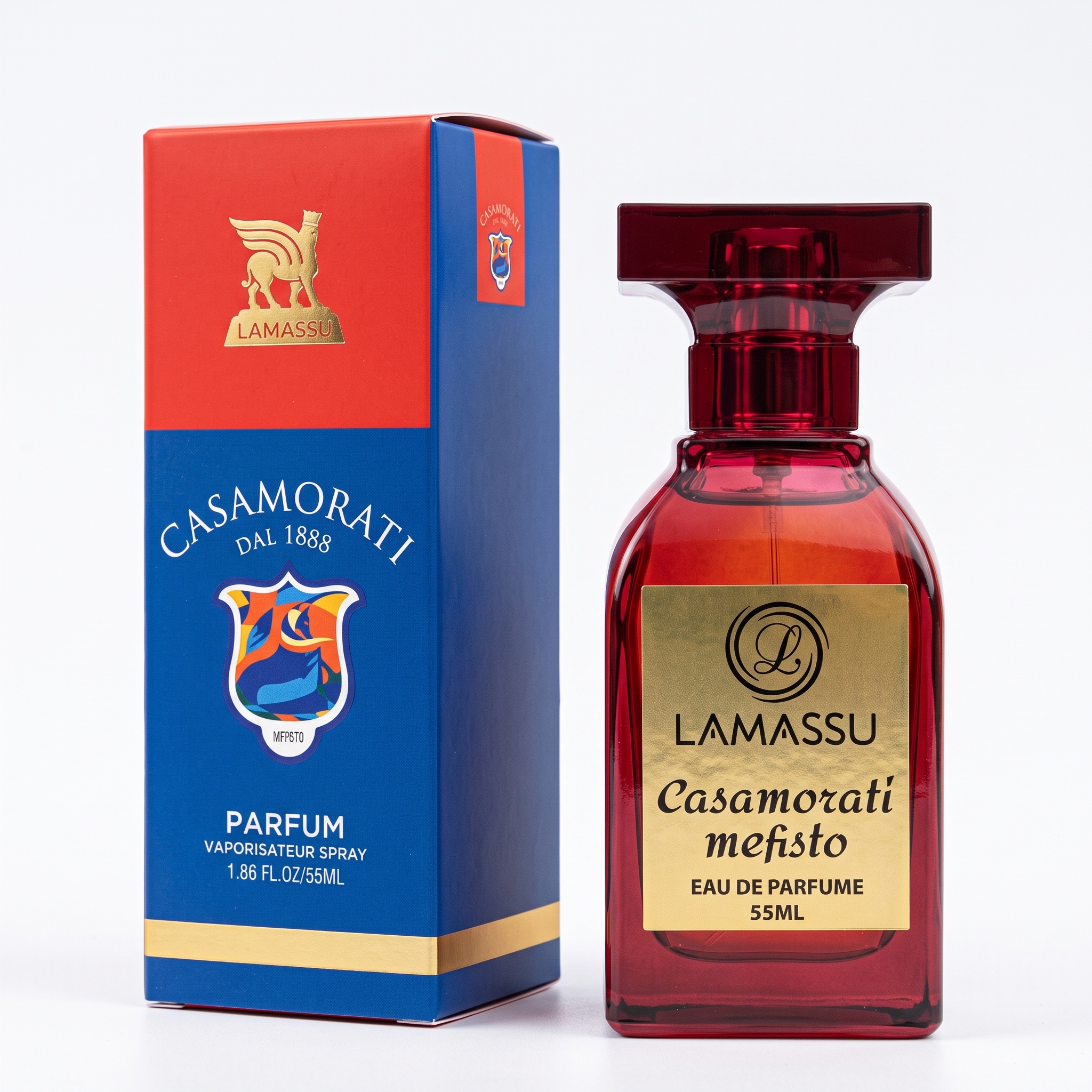 Xerjoff Casamorati Mefisto Eau De Parfum 55ml ادکلن کازاموراتی مفیستو مردانه لاماسو ۵۵ میل