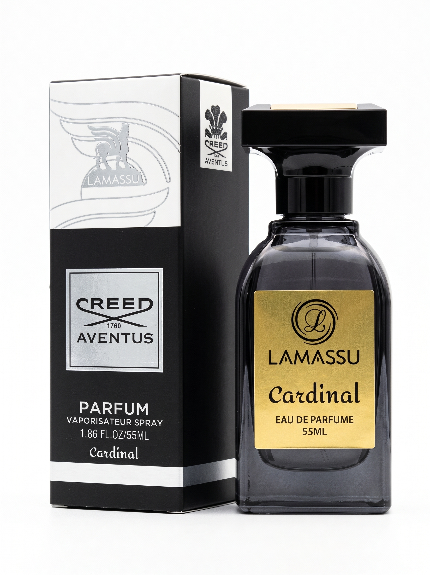 Creed Aventus Eau De Parfum 55ml ادکلن کرید اونتوس مردانه لاماسو ۵۵ میل
