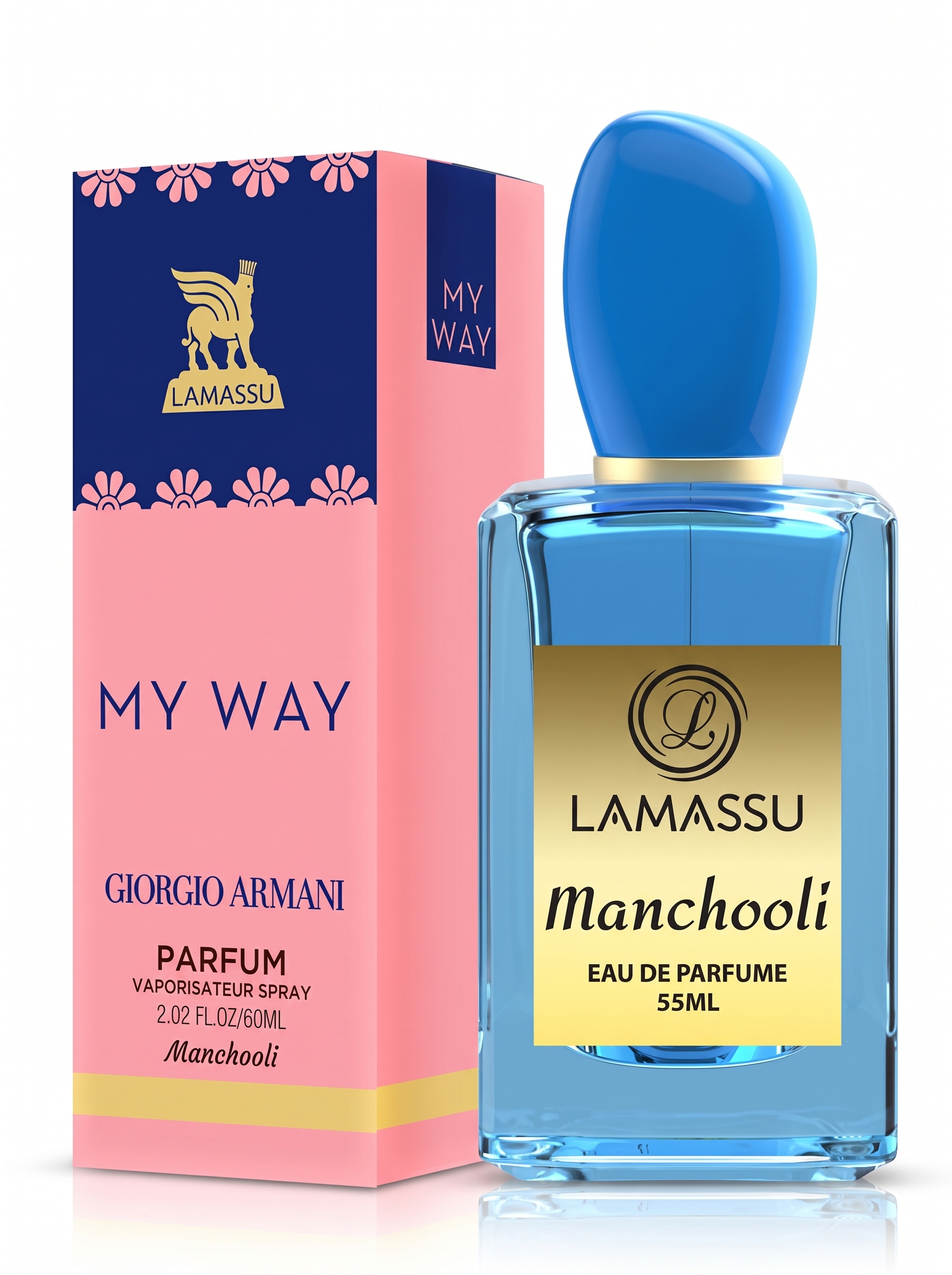 Giorgio Armani My Way Eau De Parfum 55ml ادکلن جورجیو آرمانی مای وی زنانه لاماسو ۵۵ میل