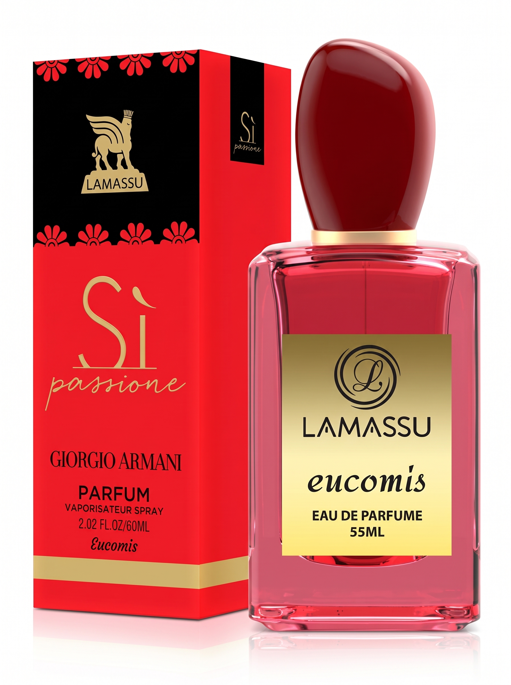 Giorgio Armani Si Passione Eau De Parfum 55ml ادکلن جورجیو آرمانی سی پشن زنانه لاماسو ۵۵ میل