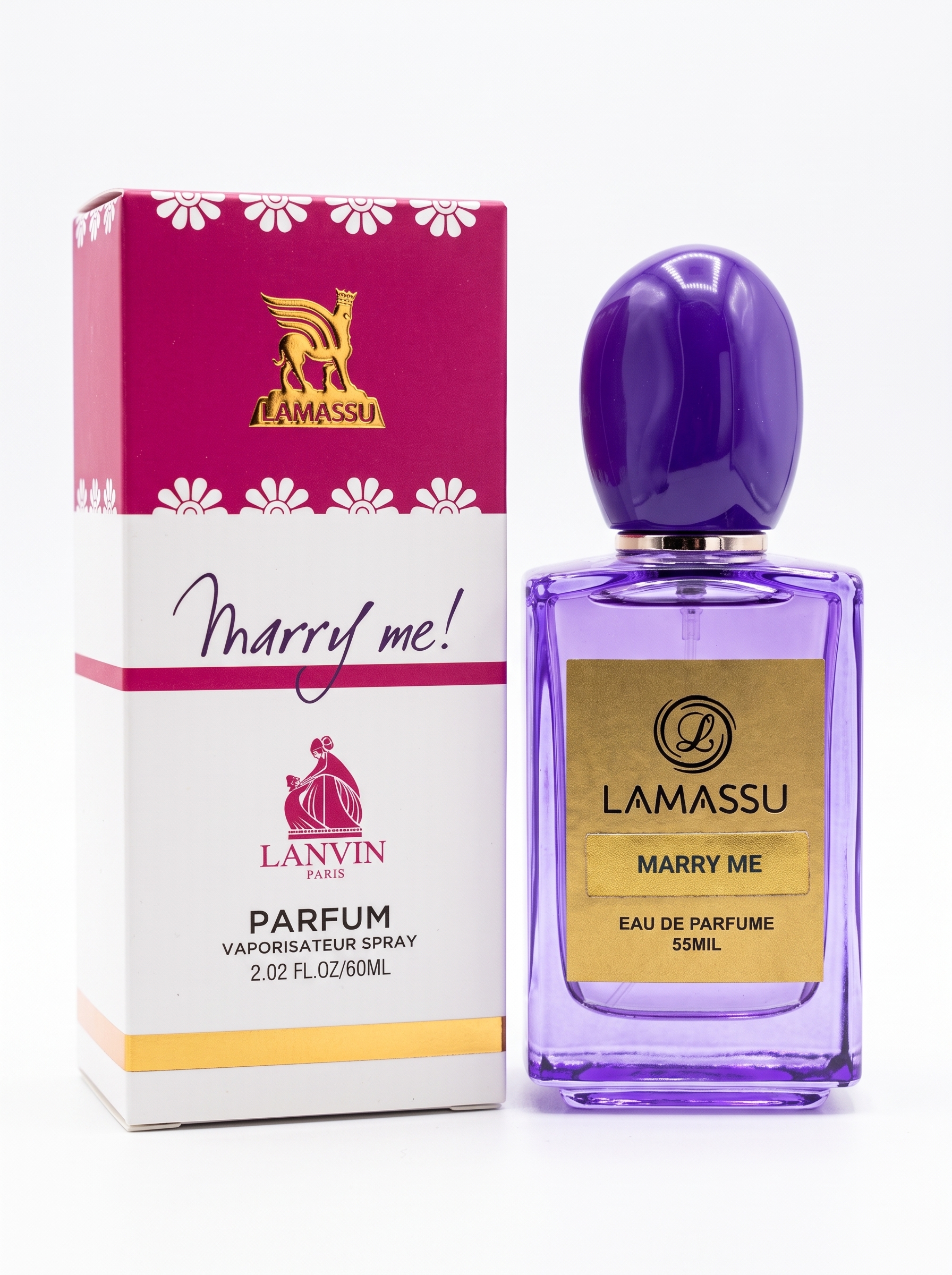 Lanvin Marry Me Eau De Parfum 55ml ادکلن لانوین مری می زنانه لاماسو ۵۵ میل